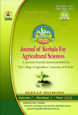 Journal of Kerbala for Agricultural Sciences Issue (1), Volume (7), (2020)